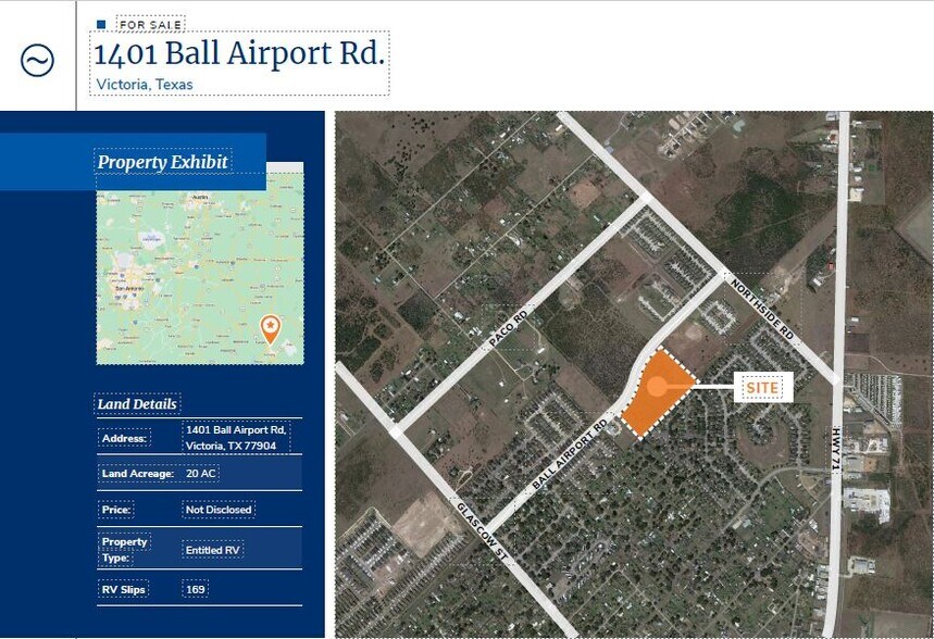 1401 Ball Airport, Victoria, TX for sale - Primary Photo - Image 1 of 1