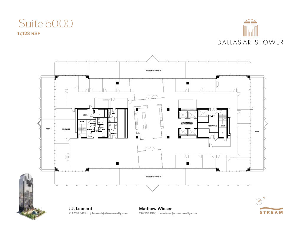 2200 Ross Ave, Dallas, TX for lease Floor Plan- Image 1 of 1