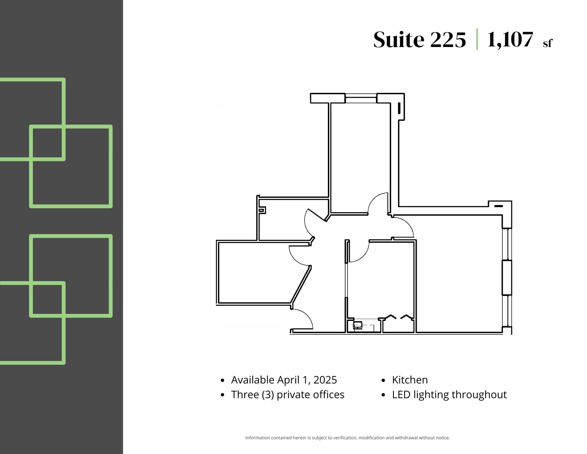 1550 Spring Rd, Oak Brook, IL for lease Floor Plan- Image 1 of 1