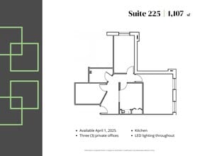 1550 Spring Rd, Oak Brook, IL for lease Floor Plan- Image 1 of 1