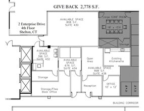 2 Enterprise Dr, Shelton, CT for lease Floor Plan- Image 2 of 2