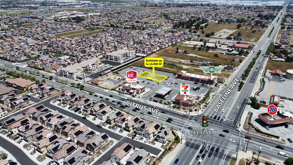 16120-16138 Baseline Ave, Fontana, CA for lease - Building Photo - Image 1 of 6