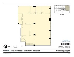 3445 Peachtree Rd NE, Atlanta, GA for lease Floor Plan- Image 1 of 3