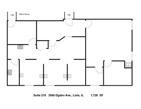 3060-3080 Ogden Ave, Lisle, IL for lease Site Plan- Image 1 of 1