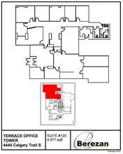 4445 Calgary Trl, Edmonton, AB for lease Floor Plan- Image 1 of 1