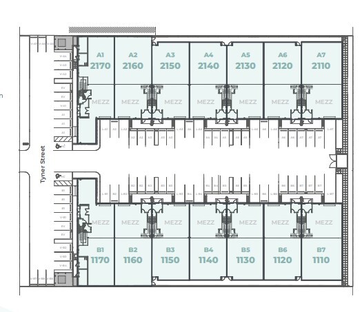 2280 Tyner St, Port Coquitlam, BC for lease Floor Plan- Image 1 of 1