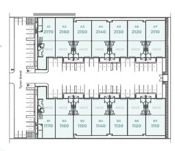 2280 Tyner St, Port Coquitlam, BC for lease Floor Plan- Image 1 of 1