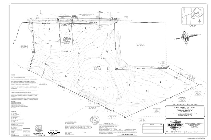 6230 Statesville Rd, Charlotte, NC for sale - Site Plan - Image 2 of 3