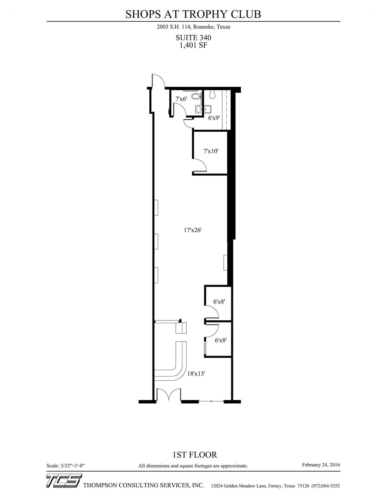 2001-2003 State Highway 114, Trophy Club, TX for lease Site Plan- Image 1 of 1