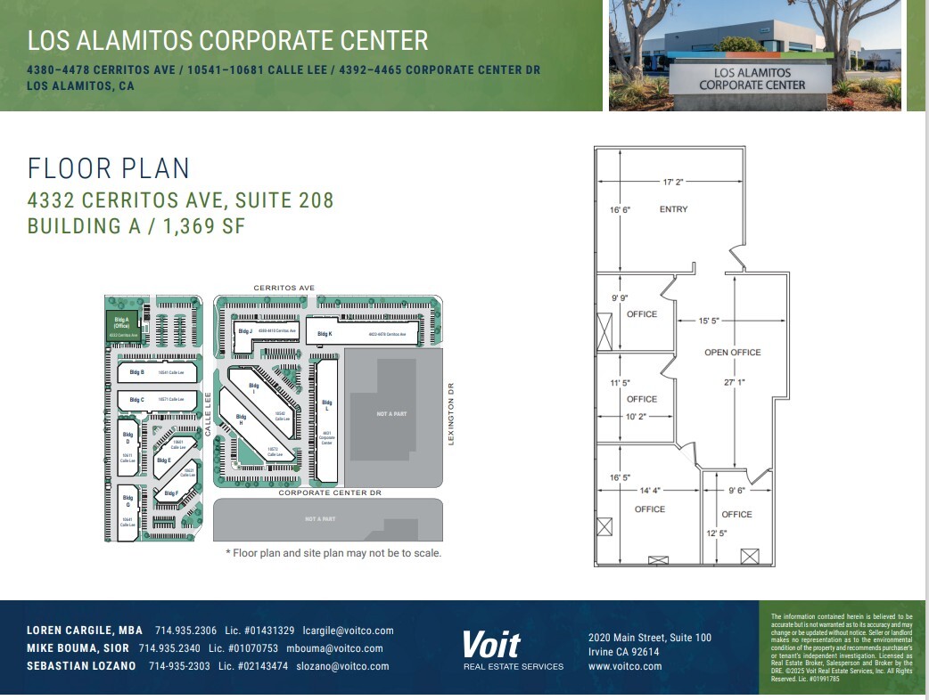 10542 Calle Lee, Los Alamitos, CA for lease Floor Plan- Image 1 of 1