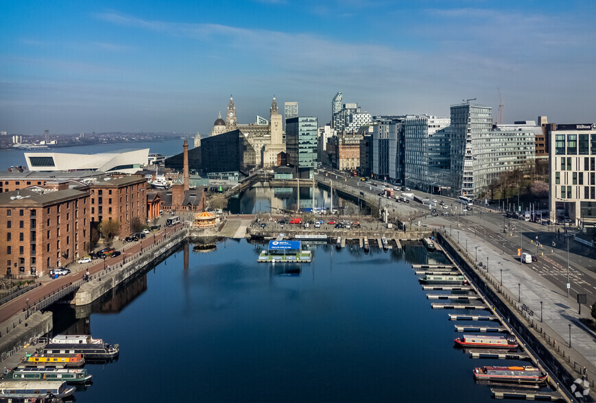 Albert Dock, Liverpool for lease - Aerial - Image 3 of 49