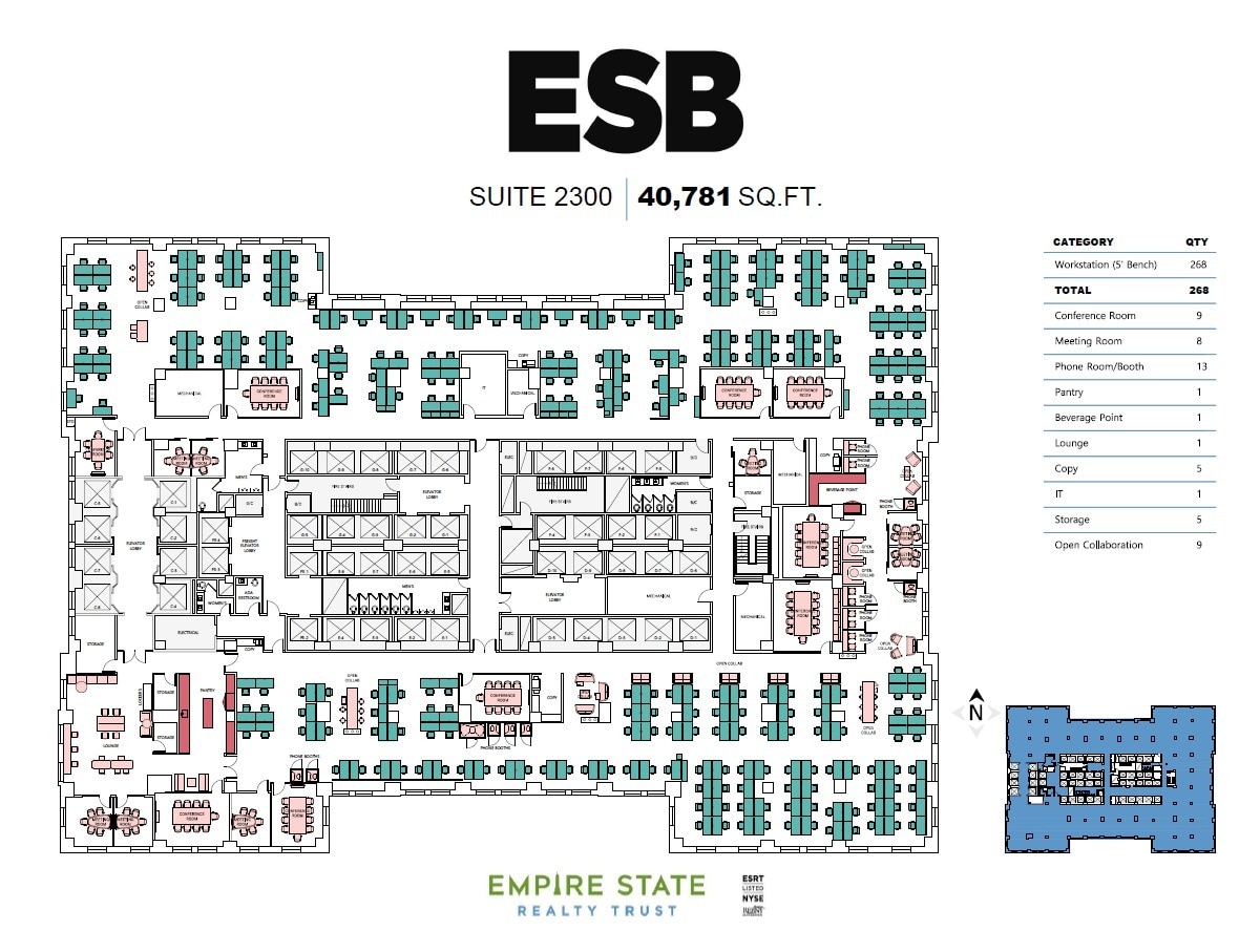 350 Fifth Ave, New York, NY for lease Floor Plan- Image 1 of 10