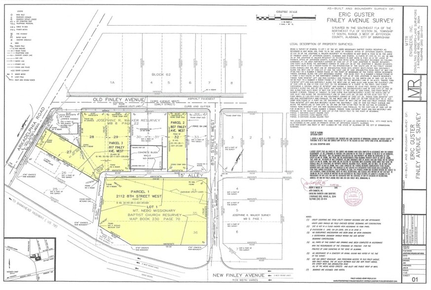 2112 8th St W, Birmingham, AL for lease - Plat Map - Image 2 of 6