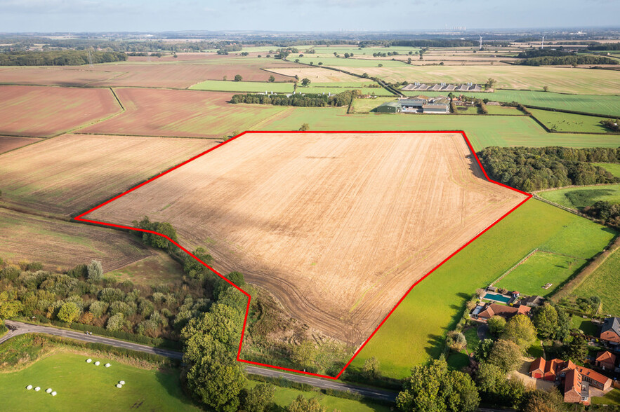 Arable Land, Newark for sale - Aerial - Image 1 of 3