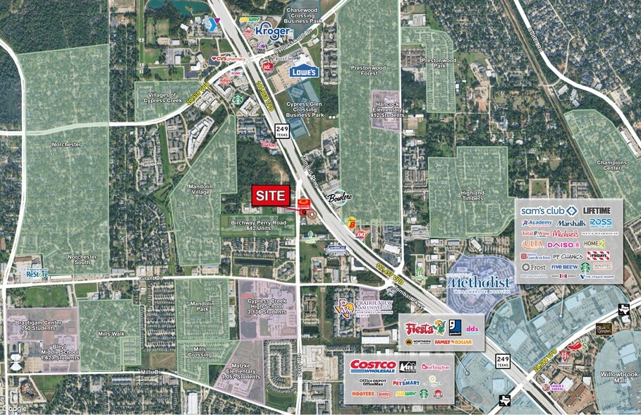 19015 Tomball Pky, Houston, TX for lease - Aerial - Image 3 of 4