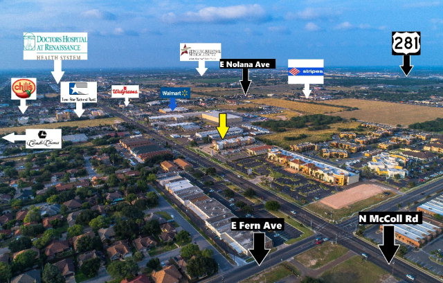 3400 N McColl Rd, McAllen, TX for sale Aerial- Image 1 of 1