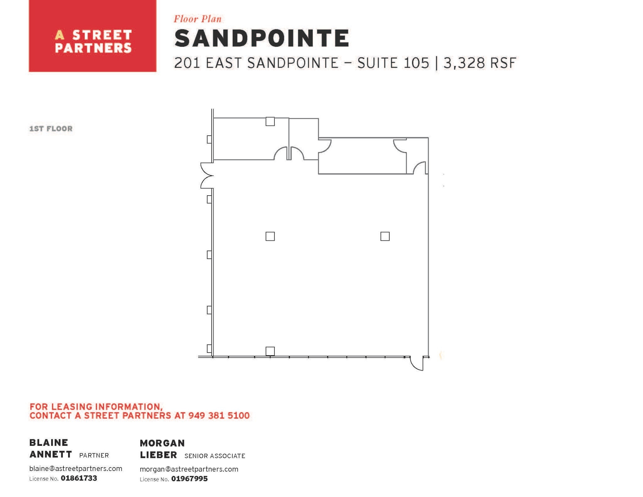 200 E Sandpointe Ave, Santa Ana, CA for lease Floor Plan- Image 1 of 1