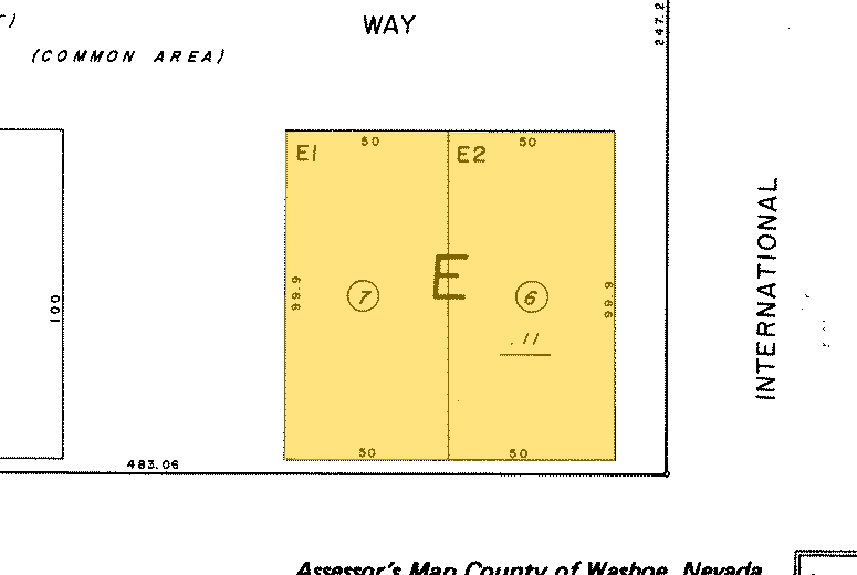 1117-1127 Gator Way, Sparks, NV for lease - Plat Map - Image 2 of 2