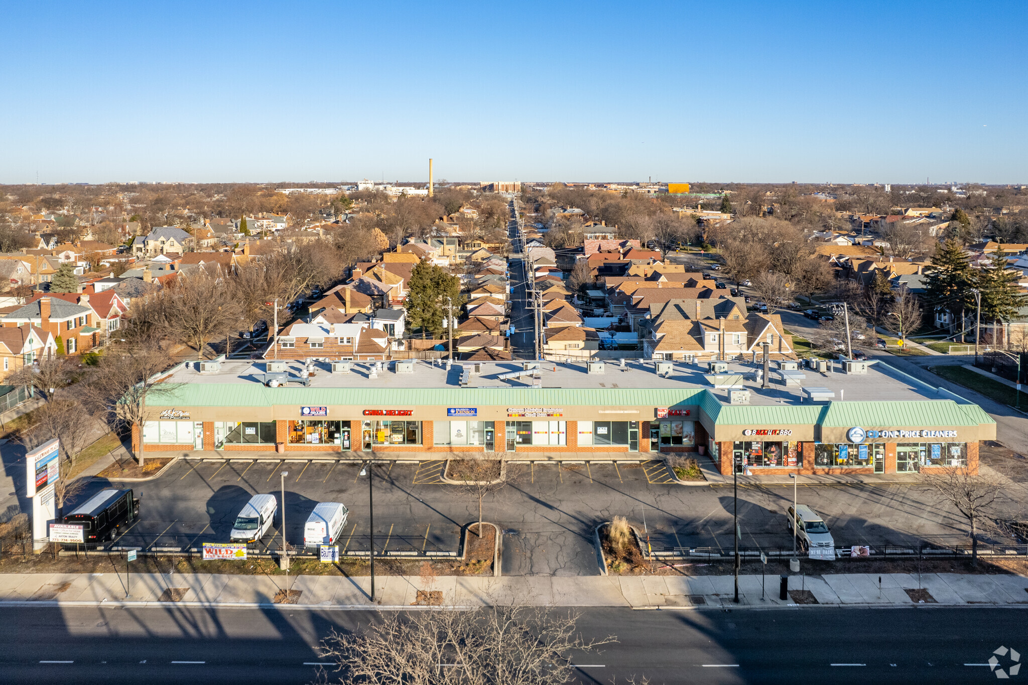 6600-6624 W North Ave, Chicago, IL for lease Aerial- Image 1 of 7