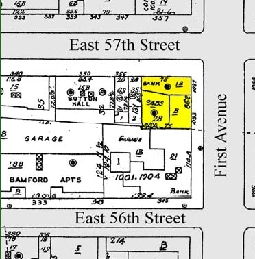 360 E 57th St, New York, NY for lease - Plat Map - Image 2 of 4