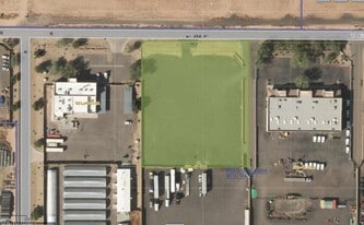 Improved Graded & Walled Lot - Parking Garage