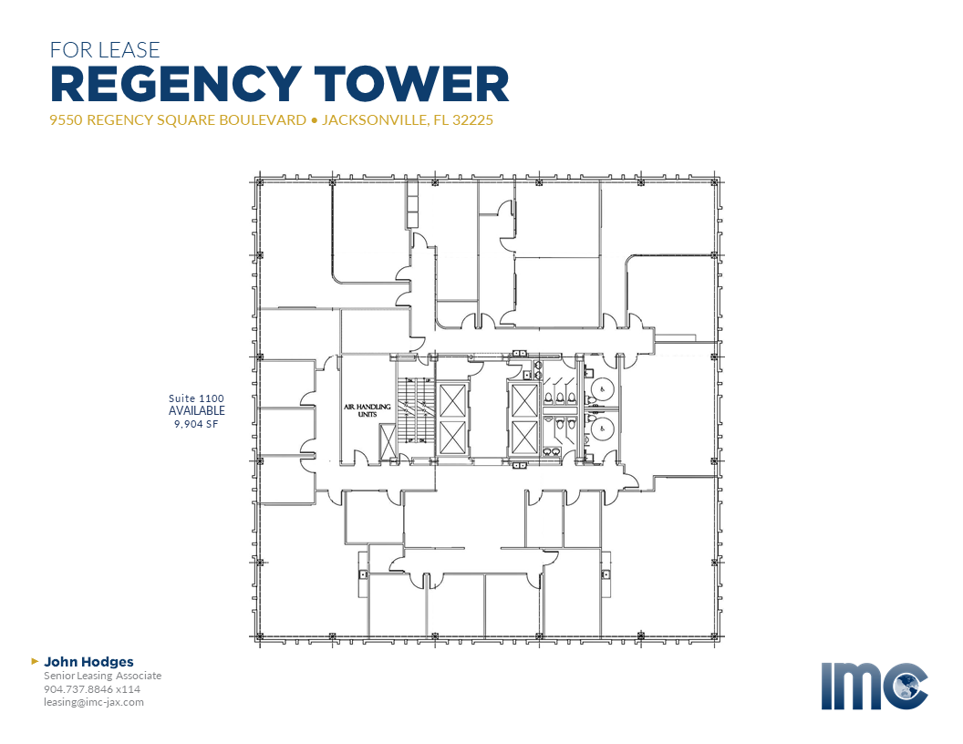 9550 Regency Square Blvd, Jacksonville, FL for lease Floor Plan- Image 1 of 6