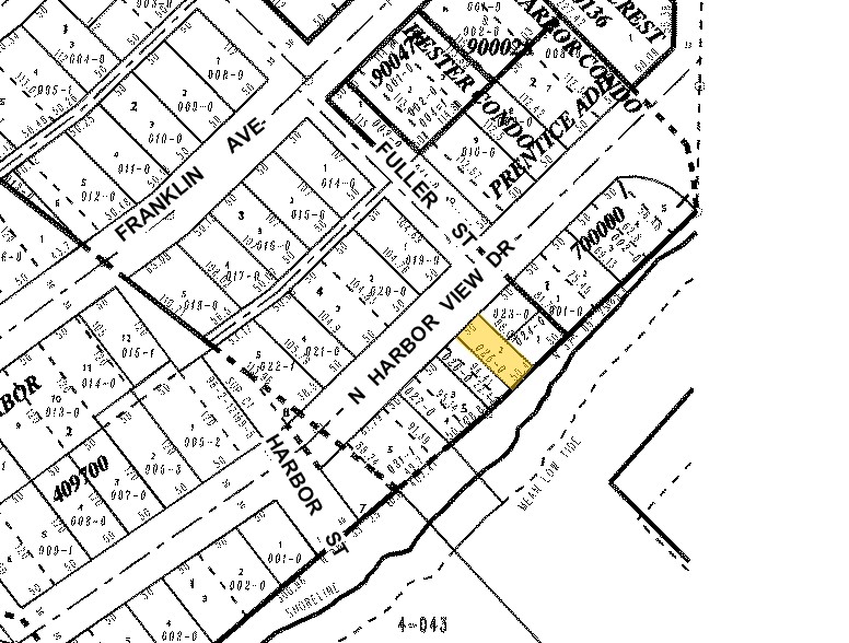 8815 N Harborview Dr, Gig Harbor, WA for lease - Plat Map - Image 2 of 7