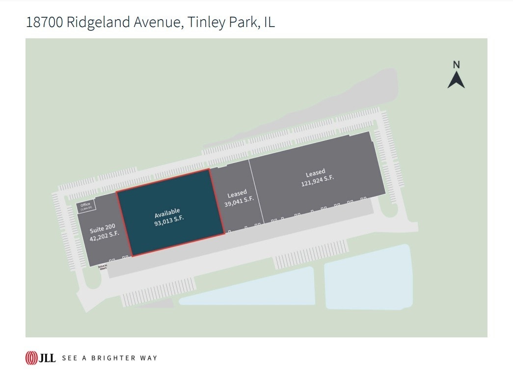 18700 S Ridgeland Ave, Tinley Park, IL for lease Floor Plan- Image 1 of 1