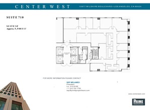 10877 Wilshire Blvd, Los Angeles, CA for lease Site Plan- Image 1 of 1