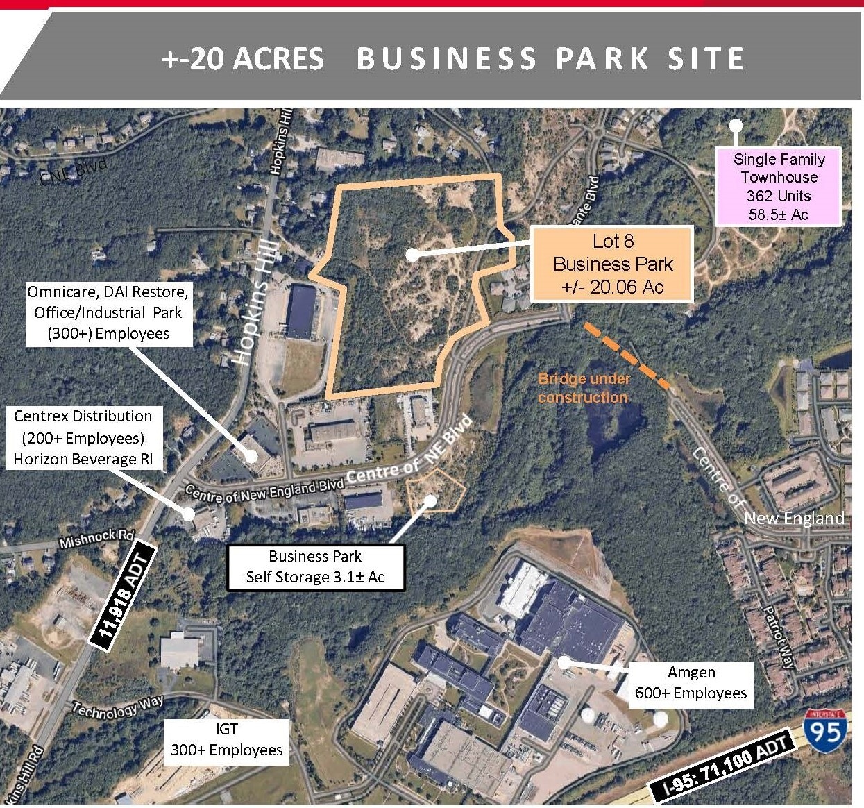 Centre of New England Boulevard Lot 8, Coventry, RI for sale Building Photo- Image 1 of 3