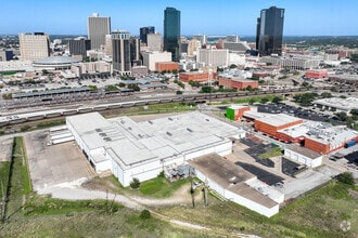 600 E 9th St, Fort Worth, TX - AERIAL  map view