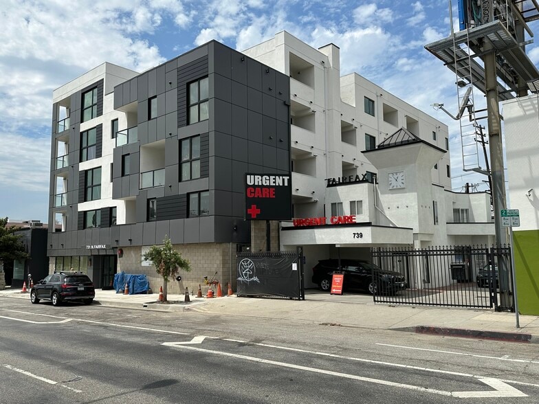 739-741 N Fairfax Ave, Los Angeles, CA for lease - Building Photo - Image 1 of 14