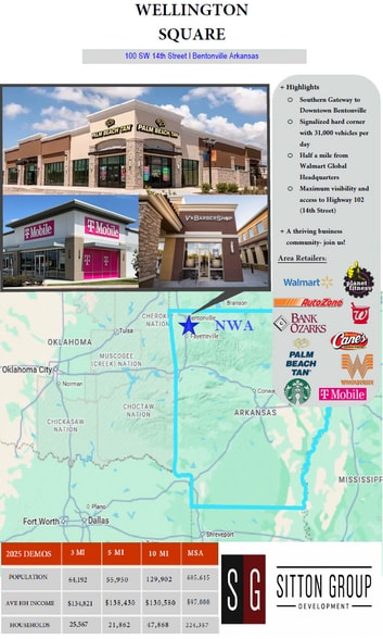 100 SW 14th St, Bentonville, AR for lease - Building Photo - Image 1 of 6