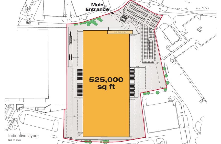 Pilsworth Rd, Heywood for lease - Site Plan - Image 2 of 2