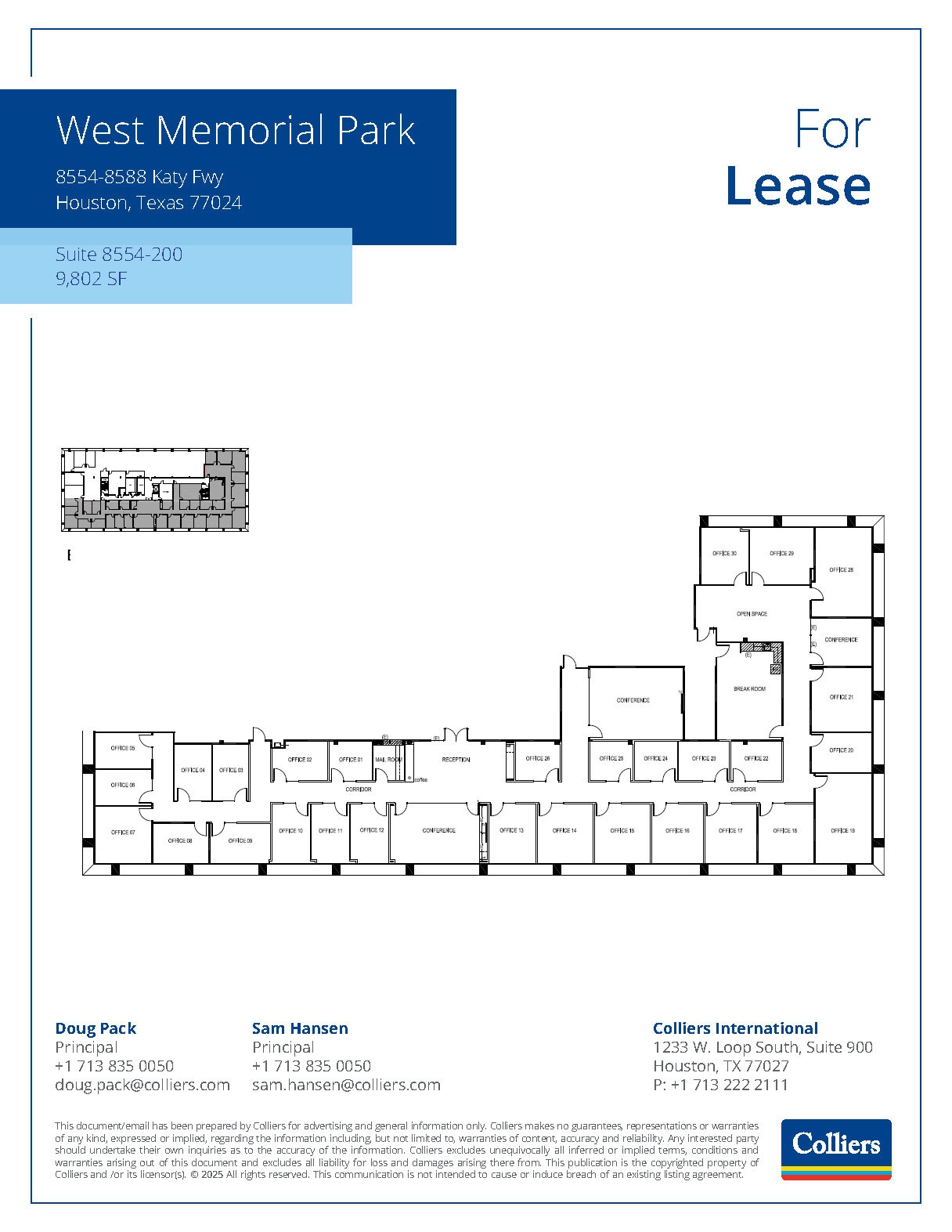 8554 Katy Fwy, Houston, TX for lease Interior Photo- Image 1 of 1