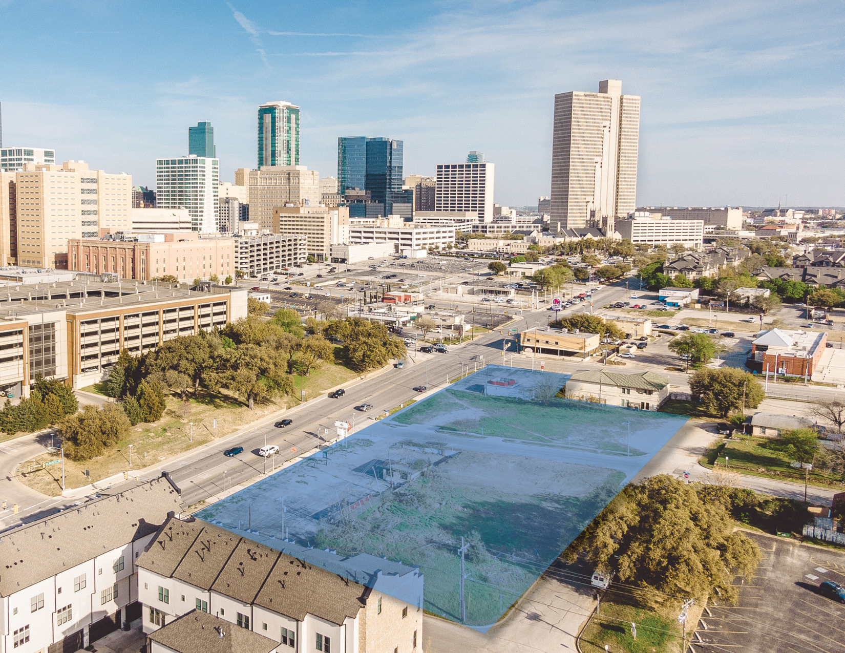 900 W Belknap St, Fort Worth, TX for sale Aerial- Image 1 of 1