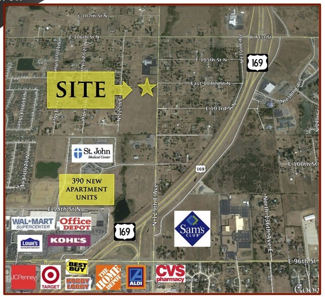 10320 N 129th Ave Owasso Ok 74055 Commercial Land For 10320 N 129th Ave Owasso Ok 74055
