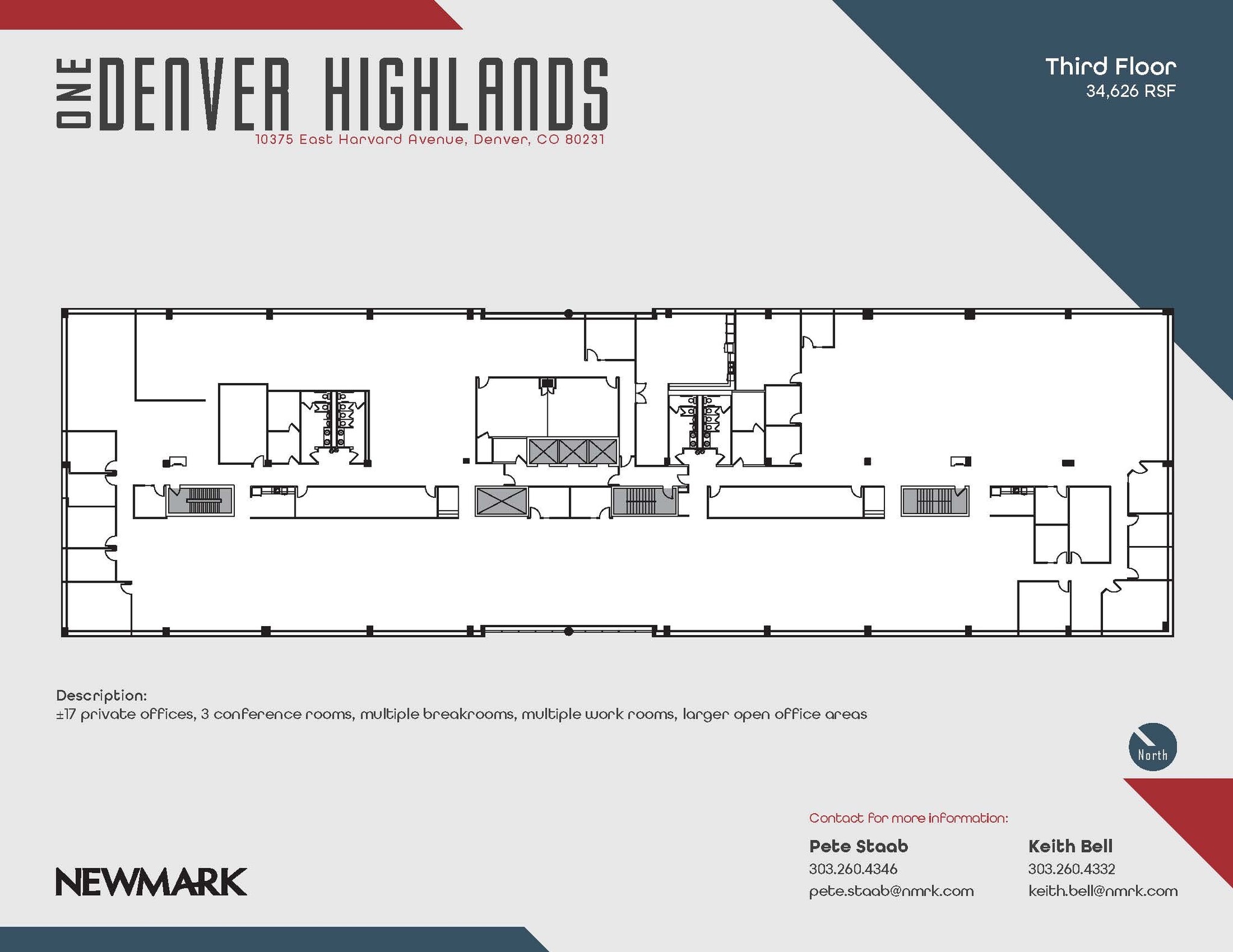10375 E Harvard Ave, Denver, CO for lease Floor Plan- Image 1 of 1