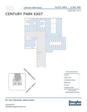 1801 Century Park E, Los Angeles, CA for lease Floor Plan- Image 1 of 1