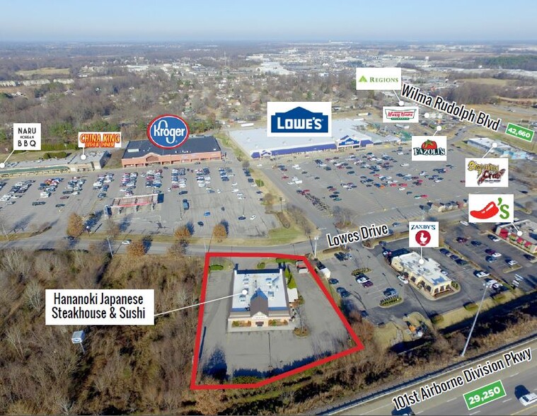 2111 Lowes Dr, Clarksville, TN for sale - Building Photo - Image 1 of 13