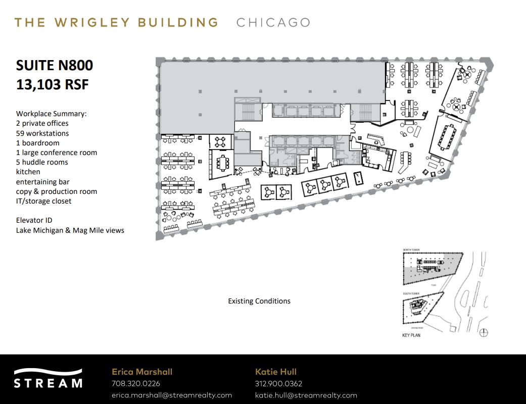 400 N Michigan Ave, Chicago, IL for lease Floor Plan- Image 1 of 18