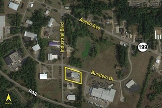 1100 Industrial Blvd, Albion, MI - AERIAL map view