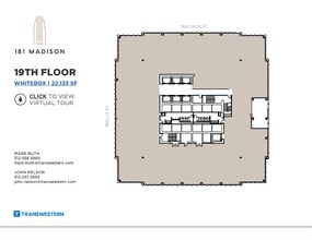 181 W Madison St, Chicago, IL for lease Floor Plan- Image 2 of 2