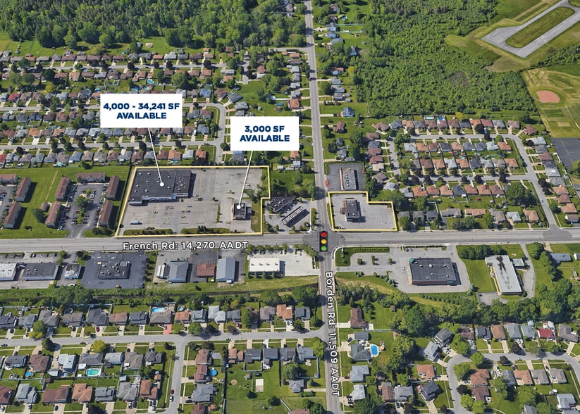 1231-1235 French Rd, Depew, NY for lease - Building Photo - Image 1 of 2