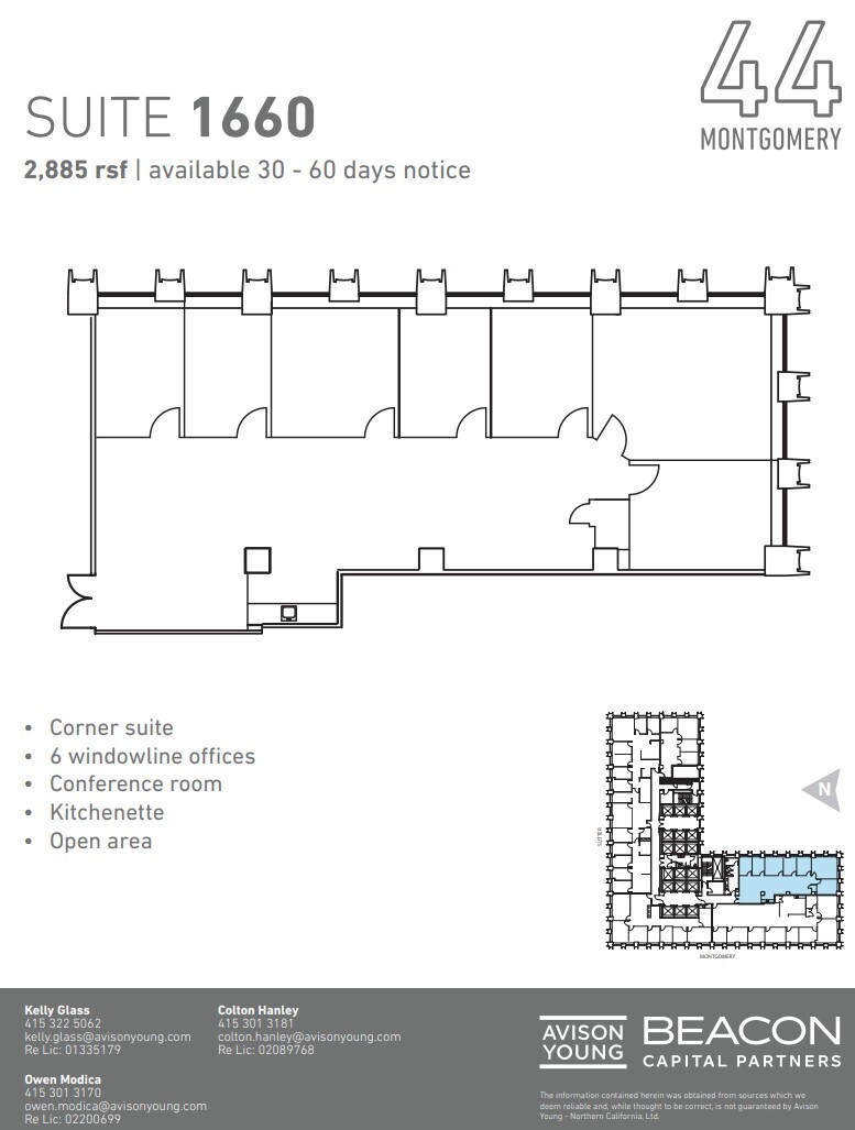 44 Montgomery St, San Francisco, CA for lease Floor Plan- Image 1 of 1