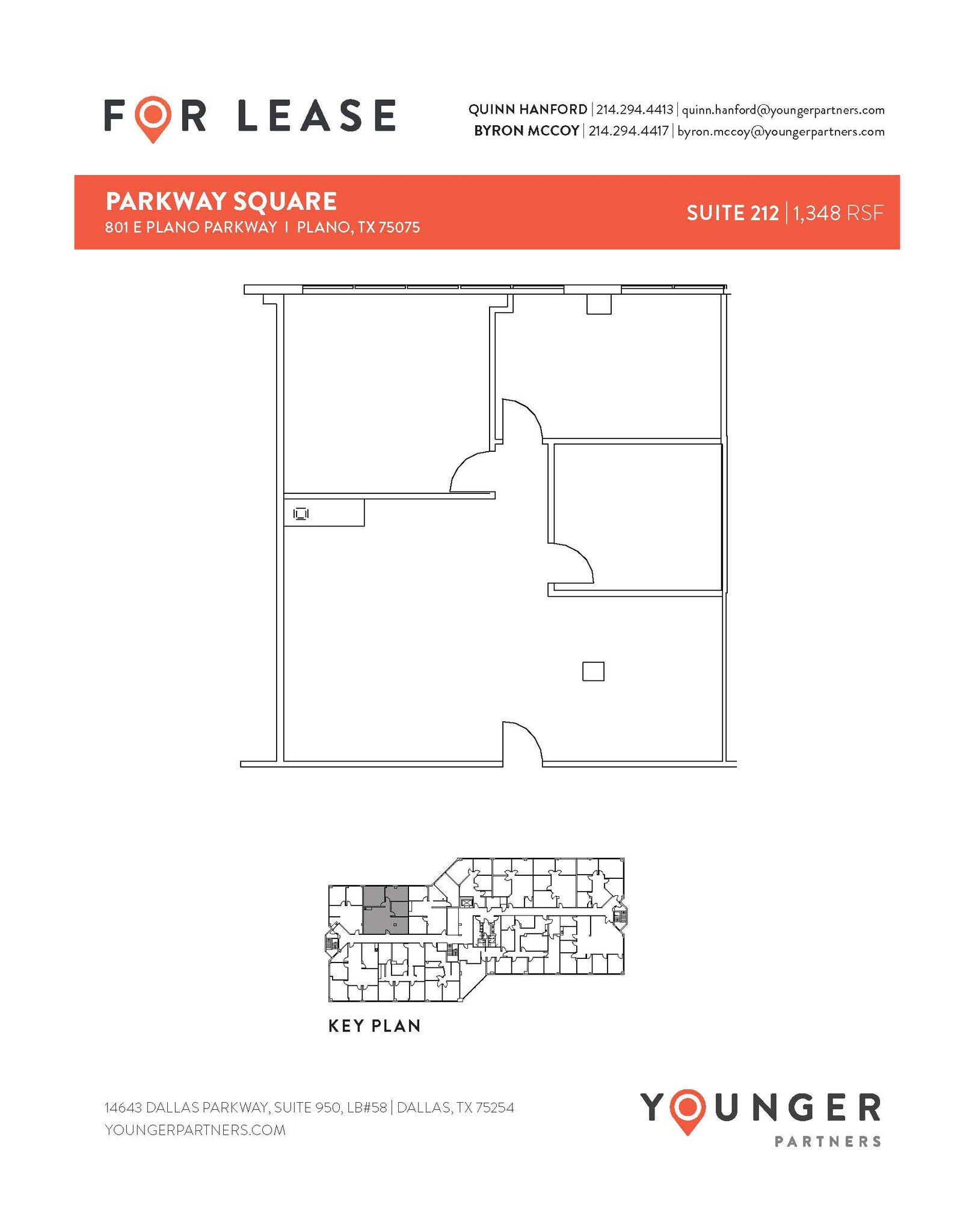 801 E Plano Pky, Plano, TX for lease Floor Plan- Image 1 of 1