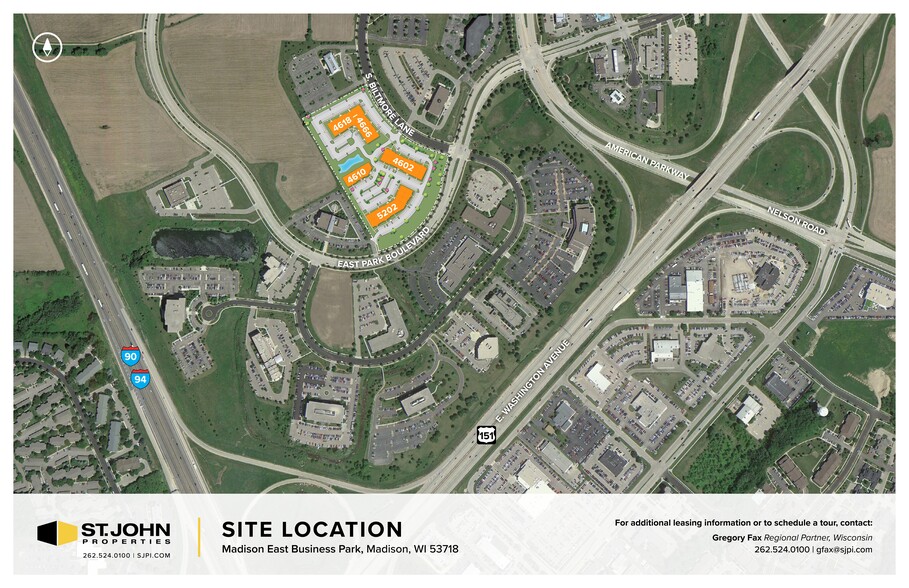 4610 S Biltmore Ln, Madison, WI for lease - Site Plan - Image 3 of 3