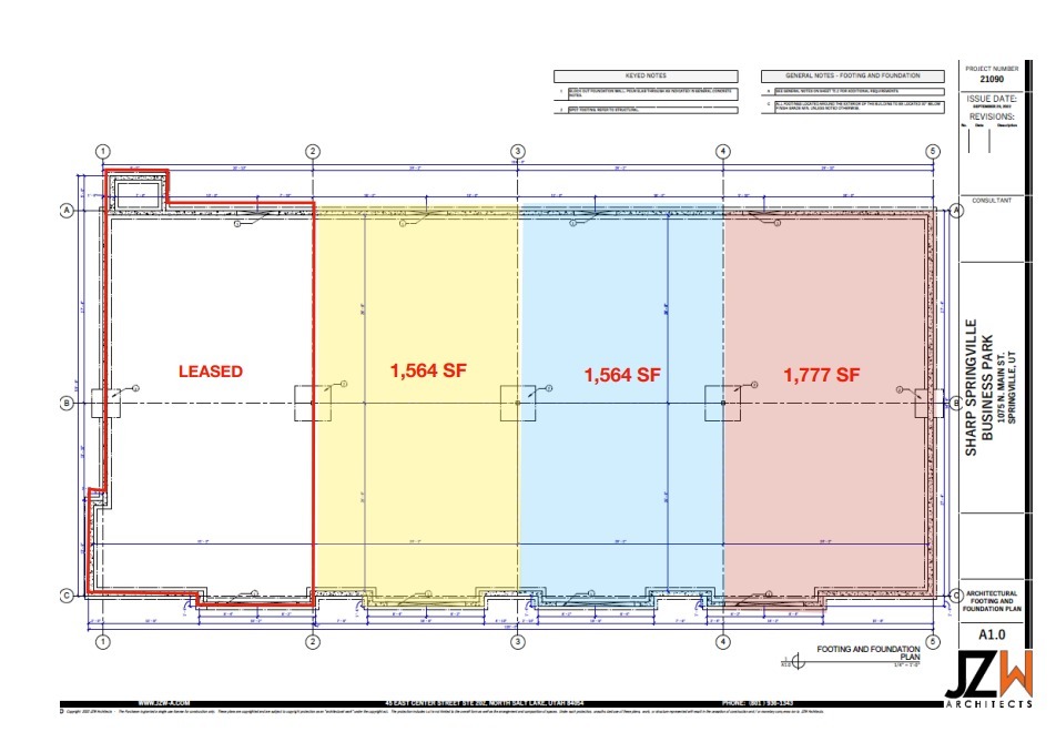 1075 N Main St, Springville, UT for lease Floor Plan- Image 1 of 1