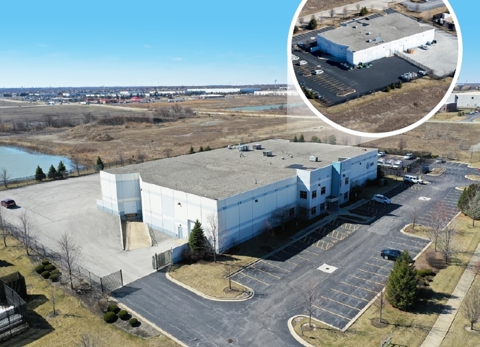 8685 Spring Lake Dr, Mokena, IL for lease - Aerial - Image 3 of 3