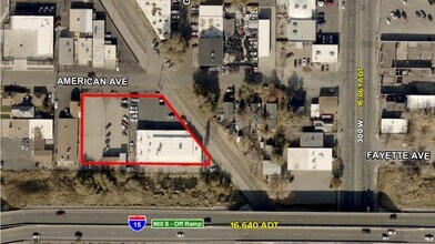 337 American Ave, Salt Lake City, UT - AERIAL map view